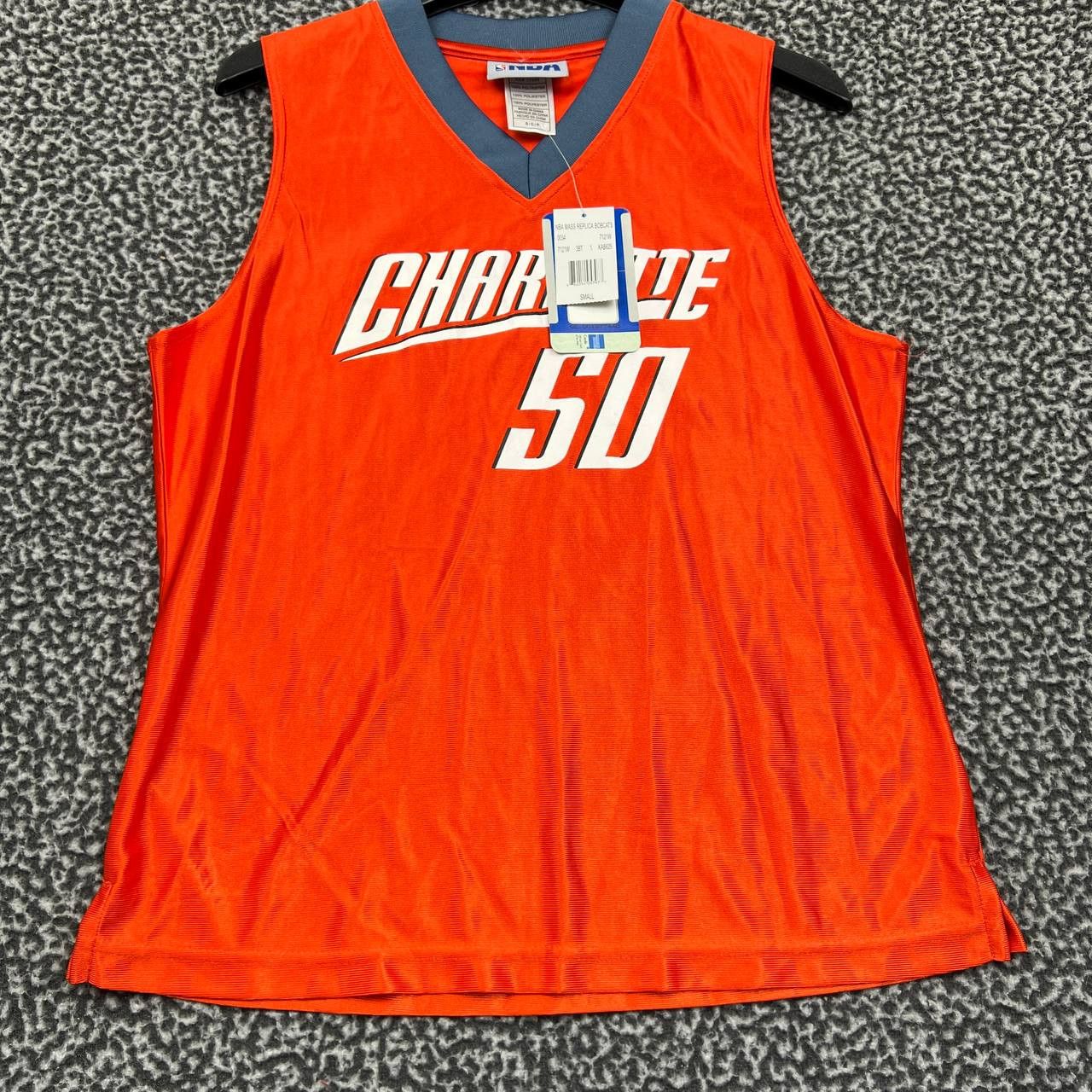 NBA Charlotte Bobcats Okafor #50 Jersey Shirt Women Small New S Size S / US 4 / IT 40 - 1 Thumbnail