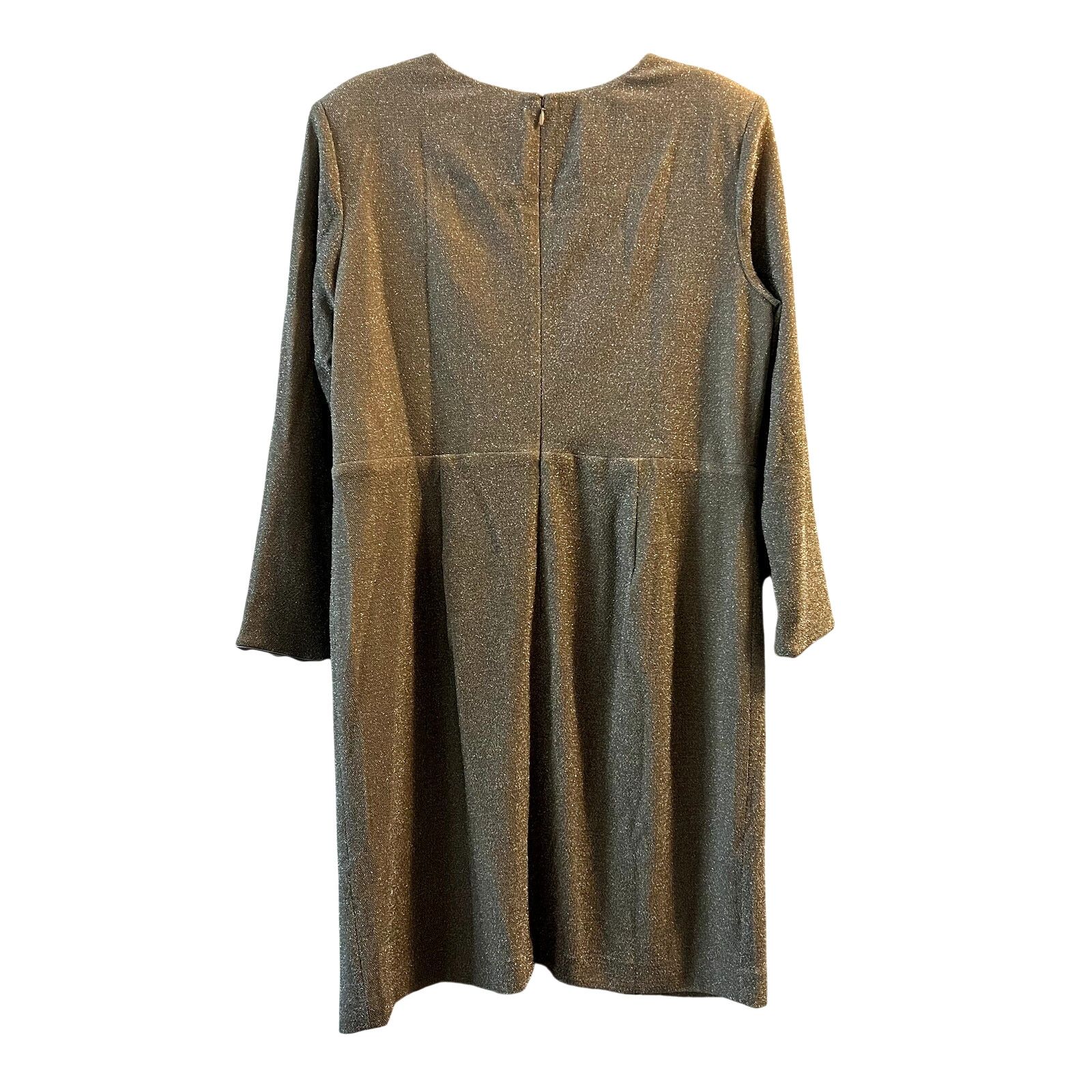 Dress the Population Dress the Population Riley Short Gold Dress Size 3X Size 3XL / US 20-22 - 3 Thumbnail