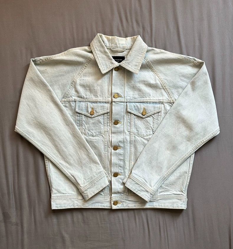 Fear of God Fear of God 5th Ice Blue Denim Jacket Size US S / EU 44-46 / 1 - 1 Thumbnail