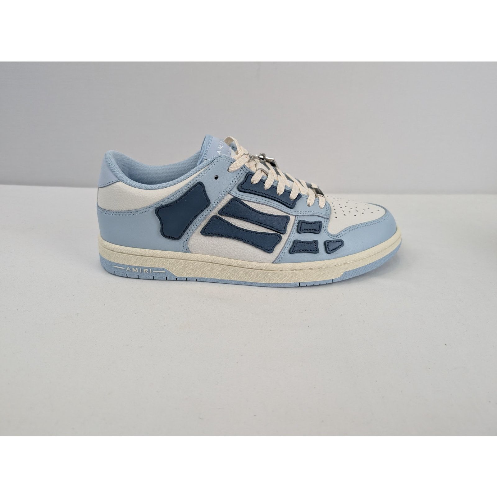 Amiri o1rshd1 Skel Top Low / Skeleton Low Top Sneakers Baby Blue Size US 12 / EU 45 - 5 Thumbnail