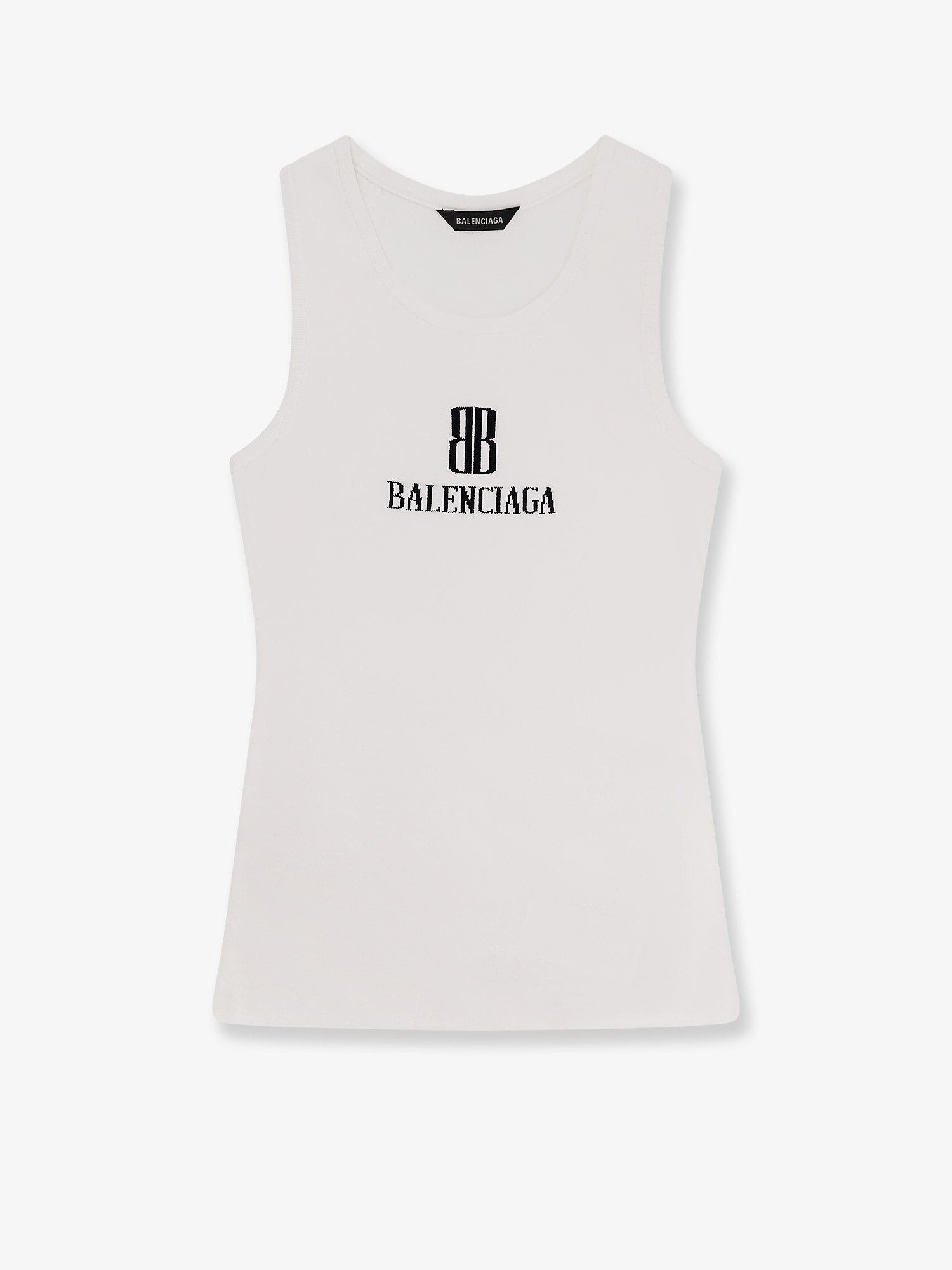 Ribbed viscose blend tank top XS - USA Tariffs Included