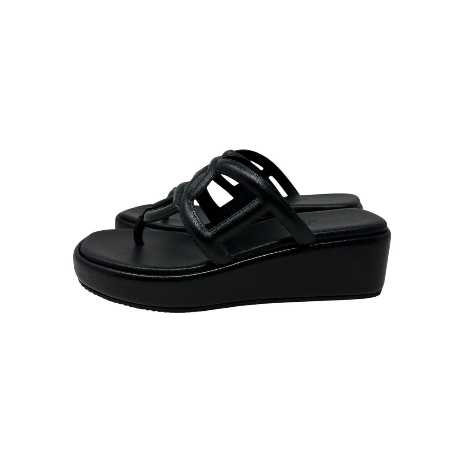 Hermes Hermes Gipsy Platform Wedge Sandals Womens 37 US 6.5 NEW Size US 6.5 / IT 36.5 - 9 Thumbnail