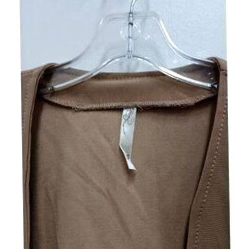 Vintage VINTAGE G2S Blazer Womens Small Tan Cropped Puff Sleeve Studded Open Jacket Size S / US 4 / IT 40 - 4 Thumbnail