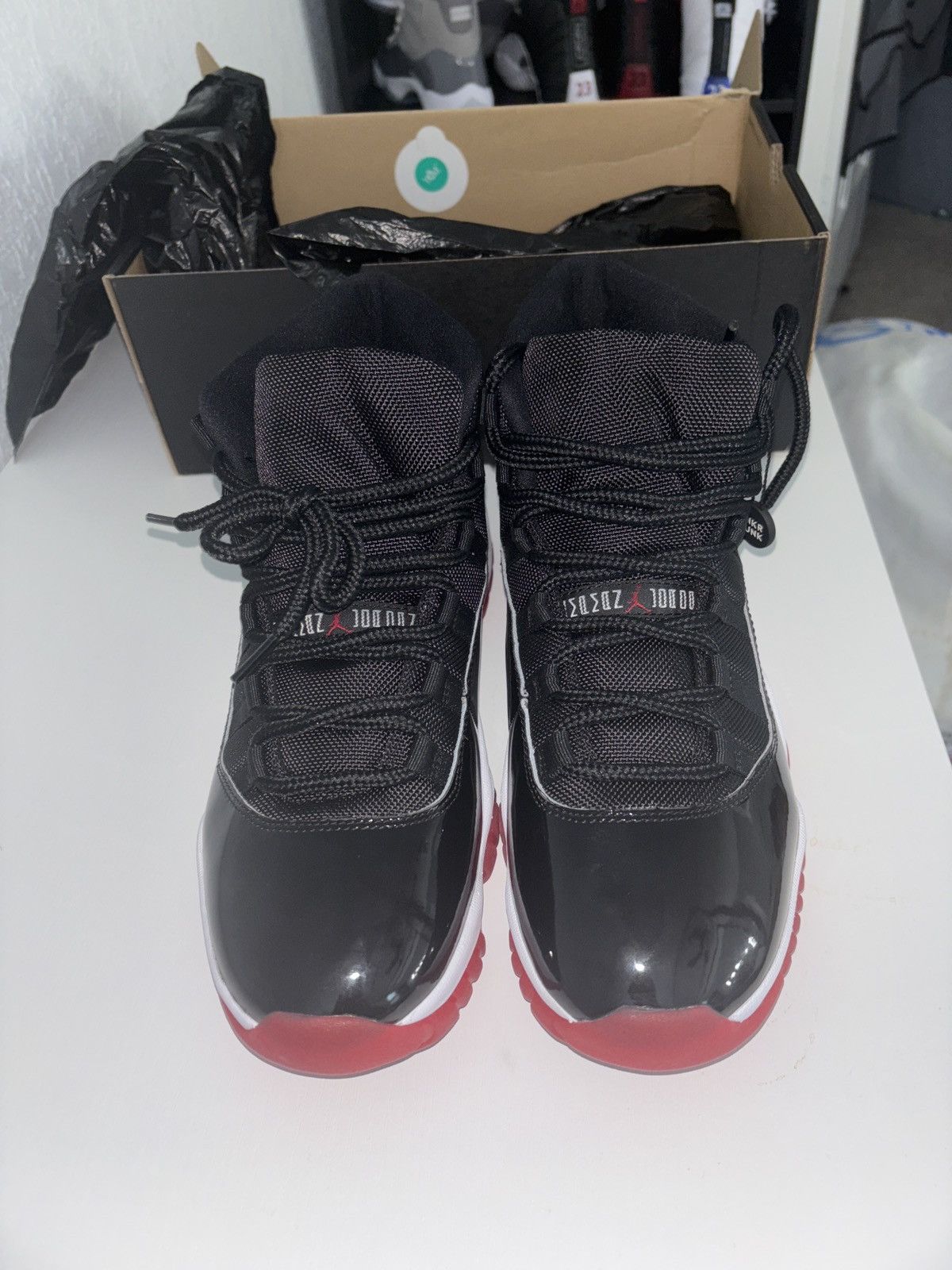 Jordan Brand Air Jordan Bred 11 Retro Size US 10 / EU 43 - 3 Thumbnail