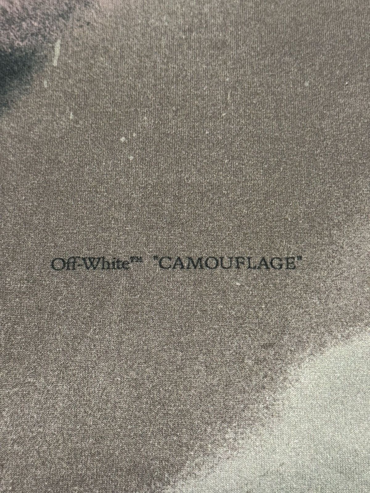 Off-White Off white camouflage T-Shirt Size US L / EU 52-54 / 3 - 4 Thumbnail