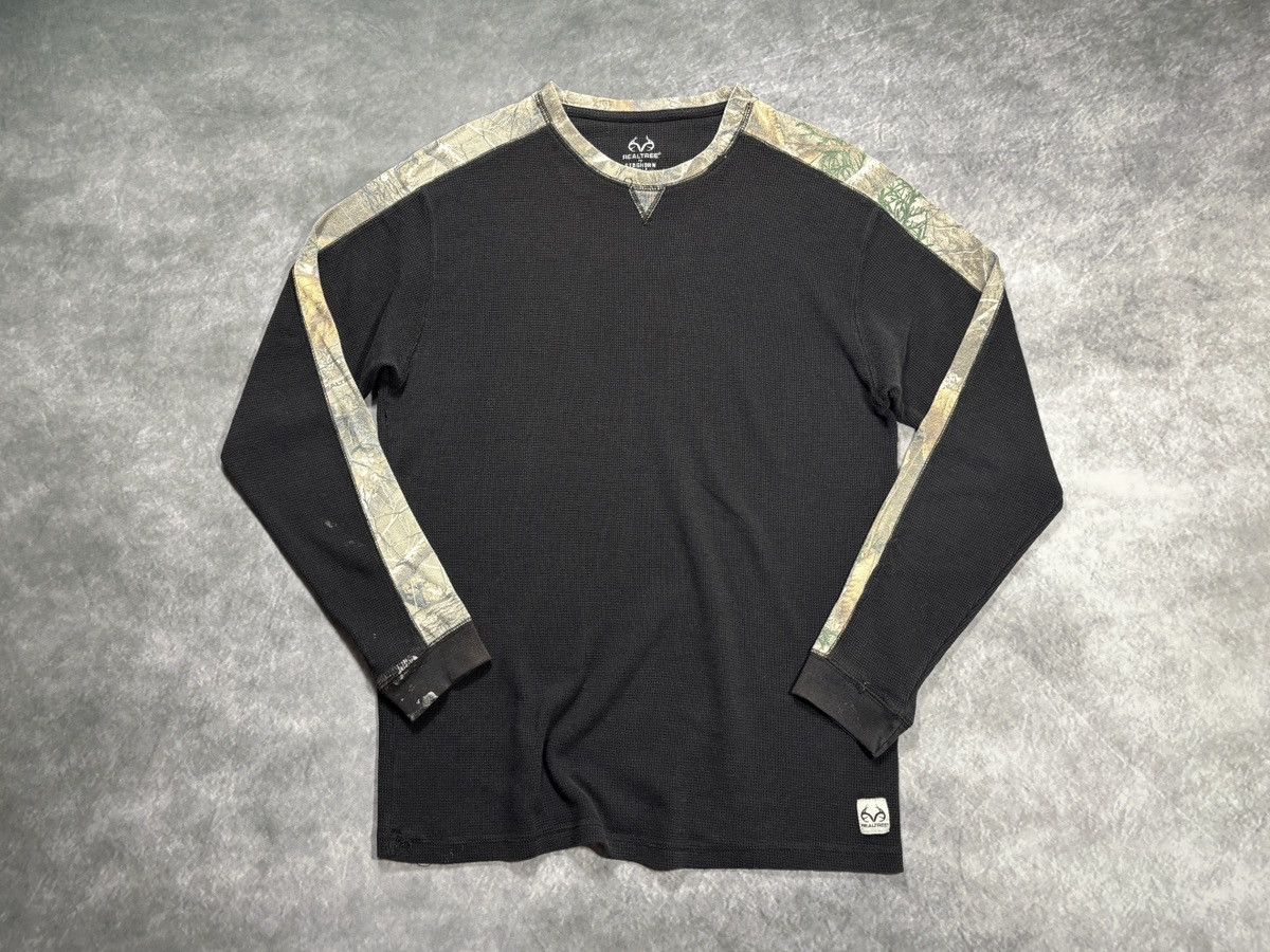 Vintage Vintage Realtree Thermal Longsleeve Hunting Camo Waffle 90s Size US XXL / EU 58 / 5 - 14 Thumbnail