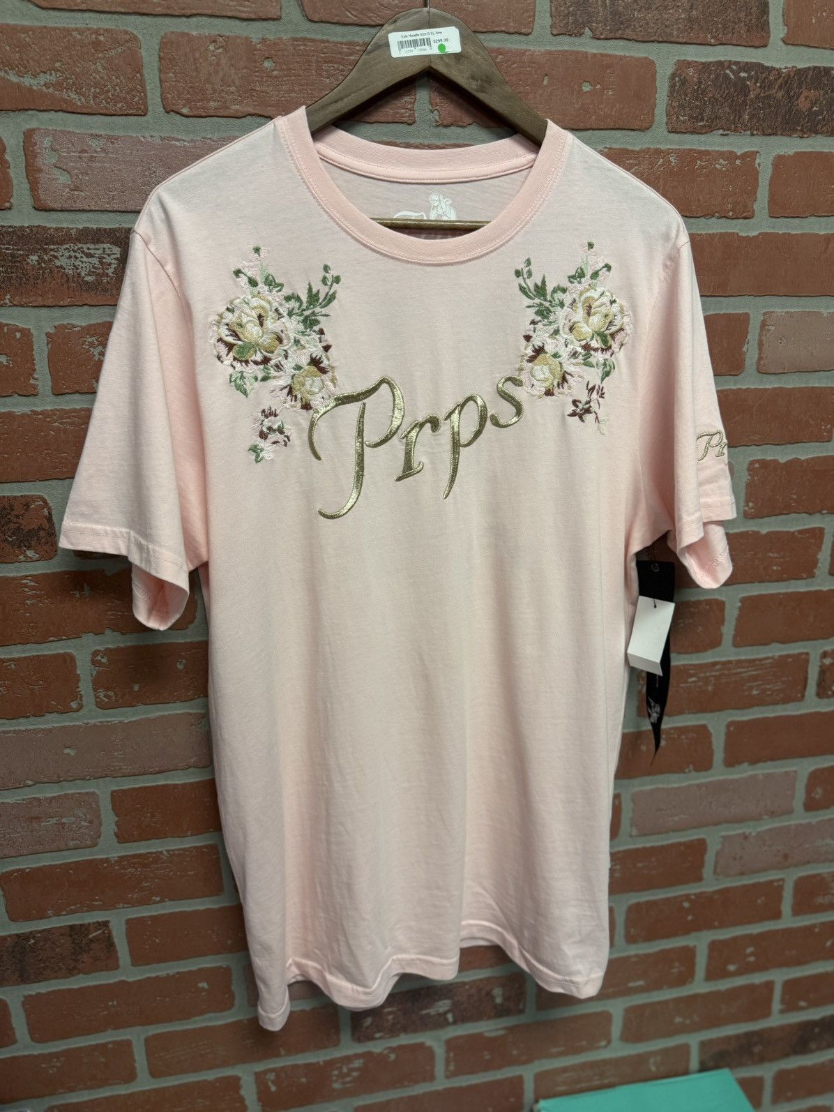 Prps Men’s PRPS Pink Tee Shirt Size Large (NEW) Size US L / EU 52-54 / 3 - 2 Thumbnail