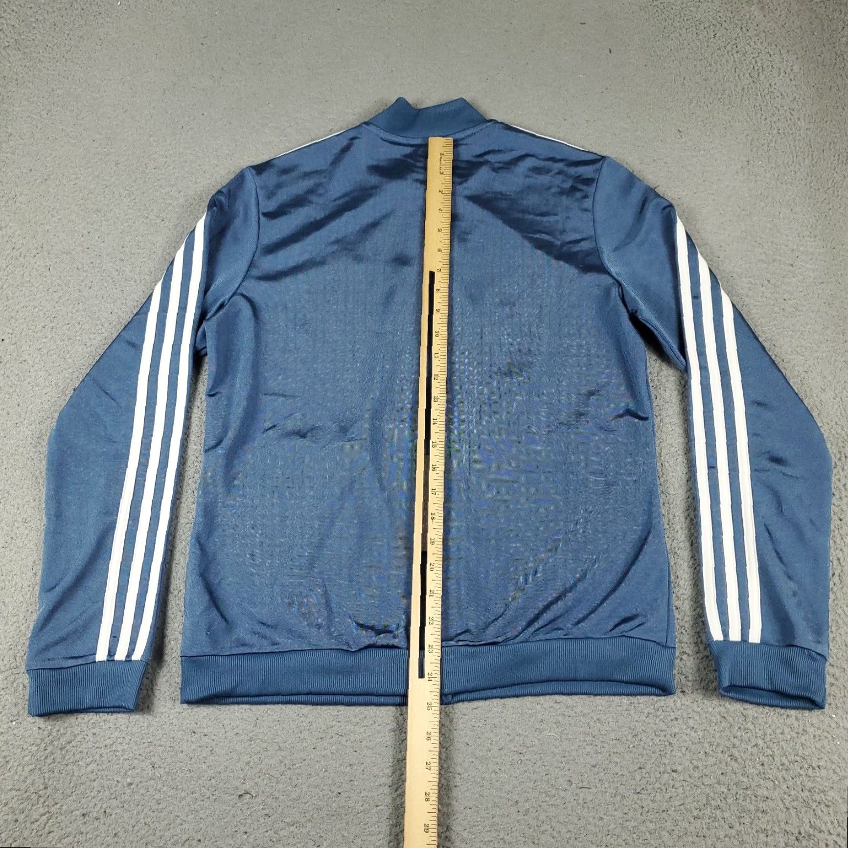 Adidas Adidas Jacket Medium Blue White Full Zip Track Womens Size M / US 6-8 / IT 42-44 - 6 Thumbnail