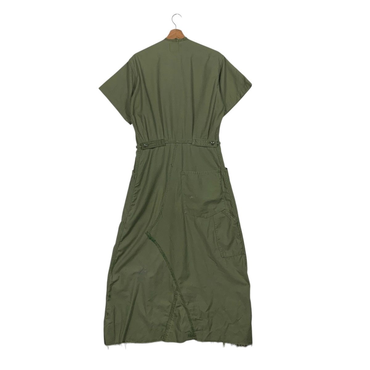 Custommade Vintage Army Issues OG Coverall Dress Custom Made #1836-C80 Size S / US 4 / IT 40 - 7 Thumbnail