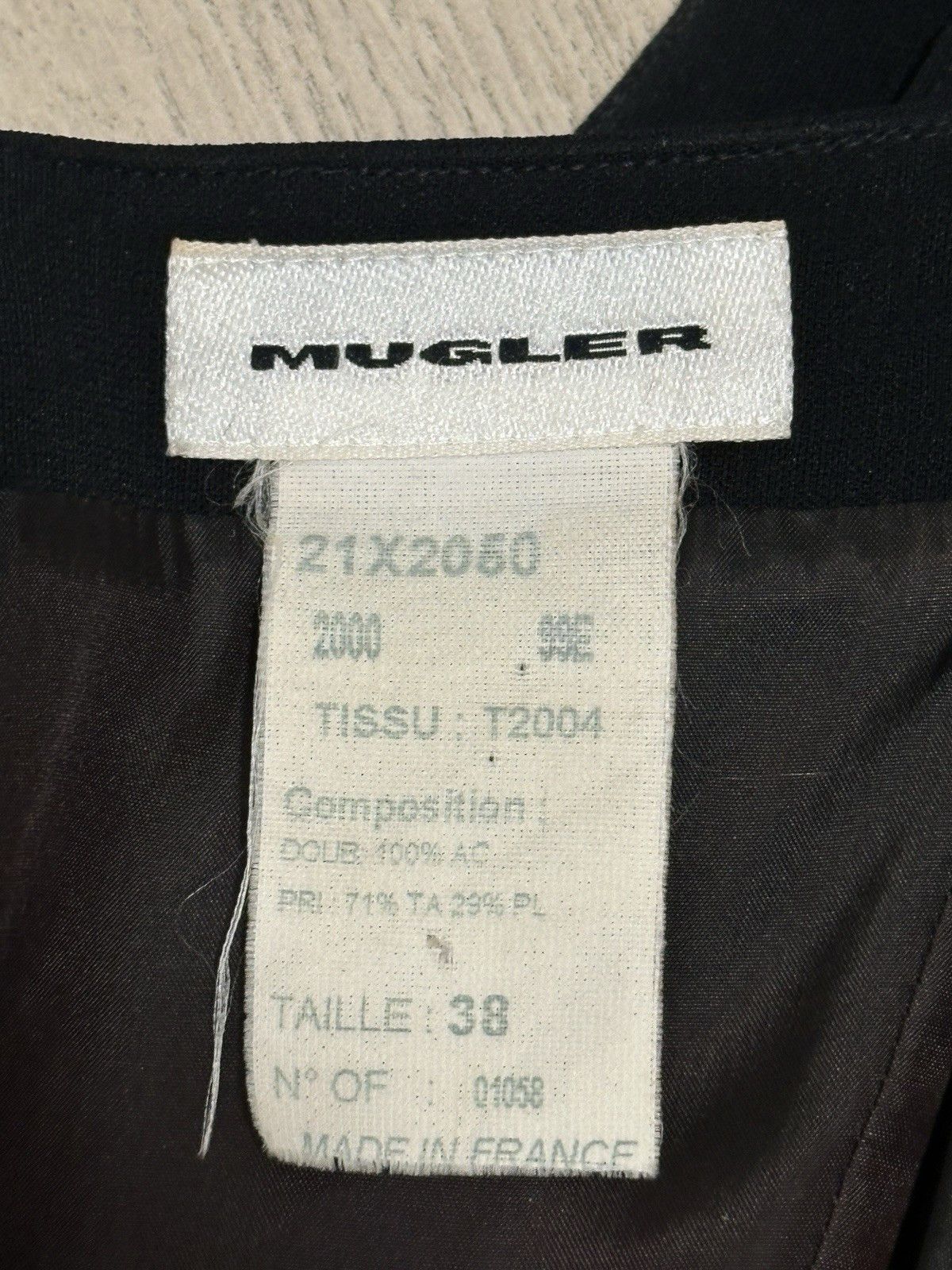 Thierry Mugler Vintage 90s Thiery Mugler Dress Womens Retro made in France Size S / US 4 / IT 40 - 15 Thumbnail