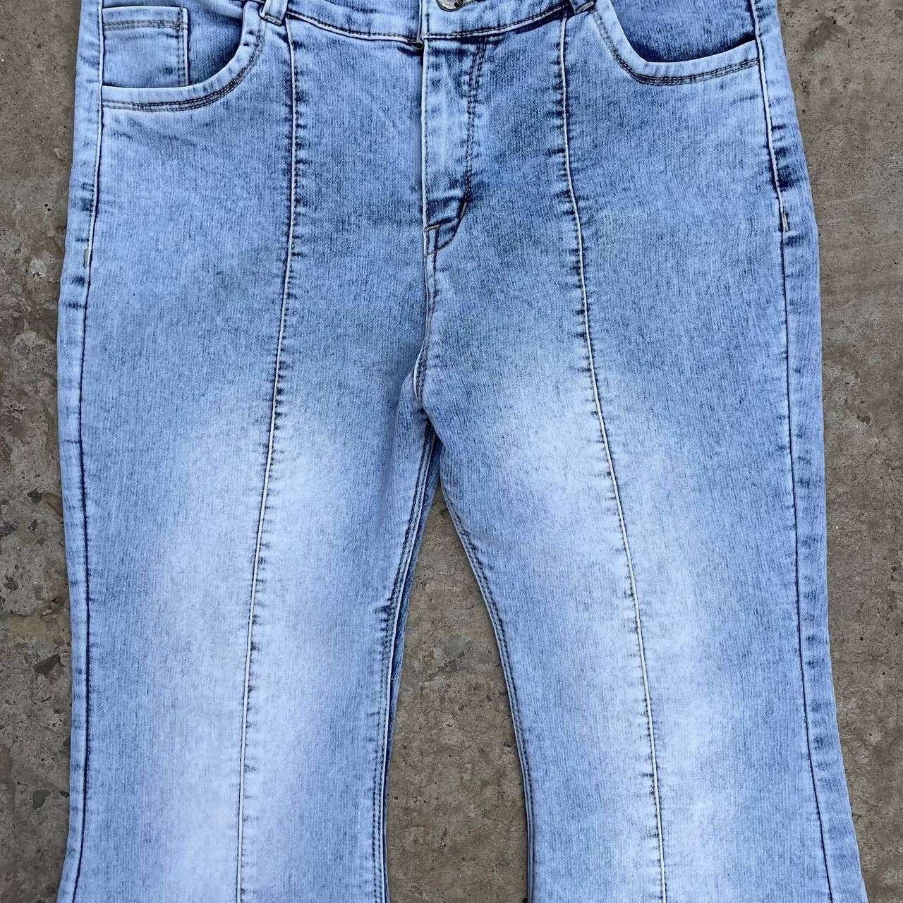 Le Grande Bleu (L.G.B.) Vintage Japanese Style Women’s Flared Crazy 🤪 Fit Jeans Size 26" / US 2 / IT 38 - 4 Thumbnail