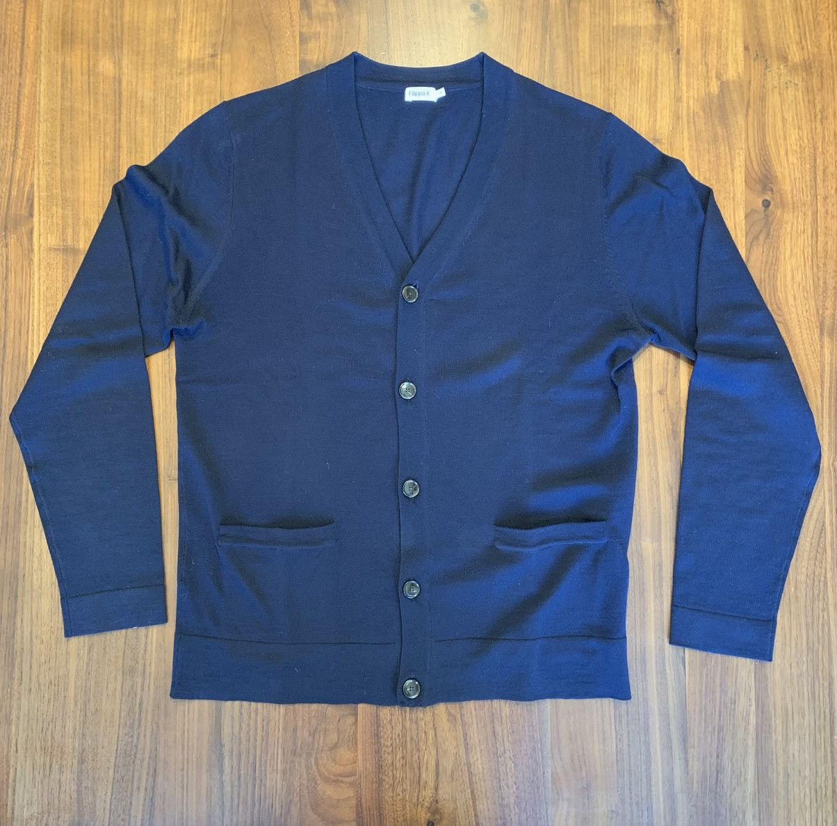 Filippa K Merino Wool Cardigan Size US S / EU 44-46 / 1 - 1 Thumbnail