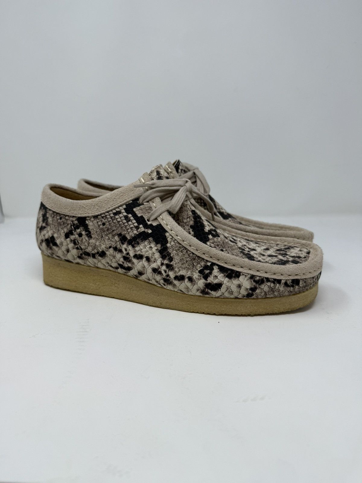 Aime Leon Dore × Clarks Aime Leon Dore x Clarks Originals Wallabee Snakeskin Tan Size US 9 / EU 42 - 4 Thumbnail