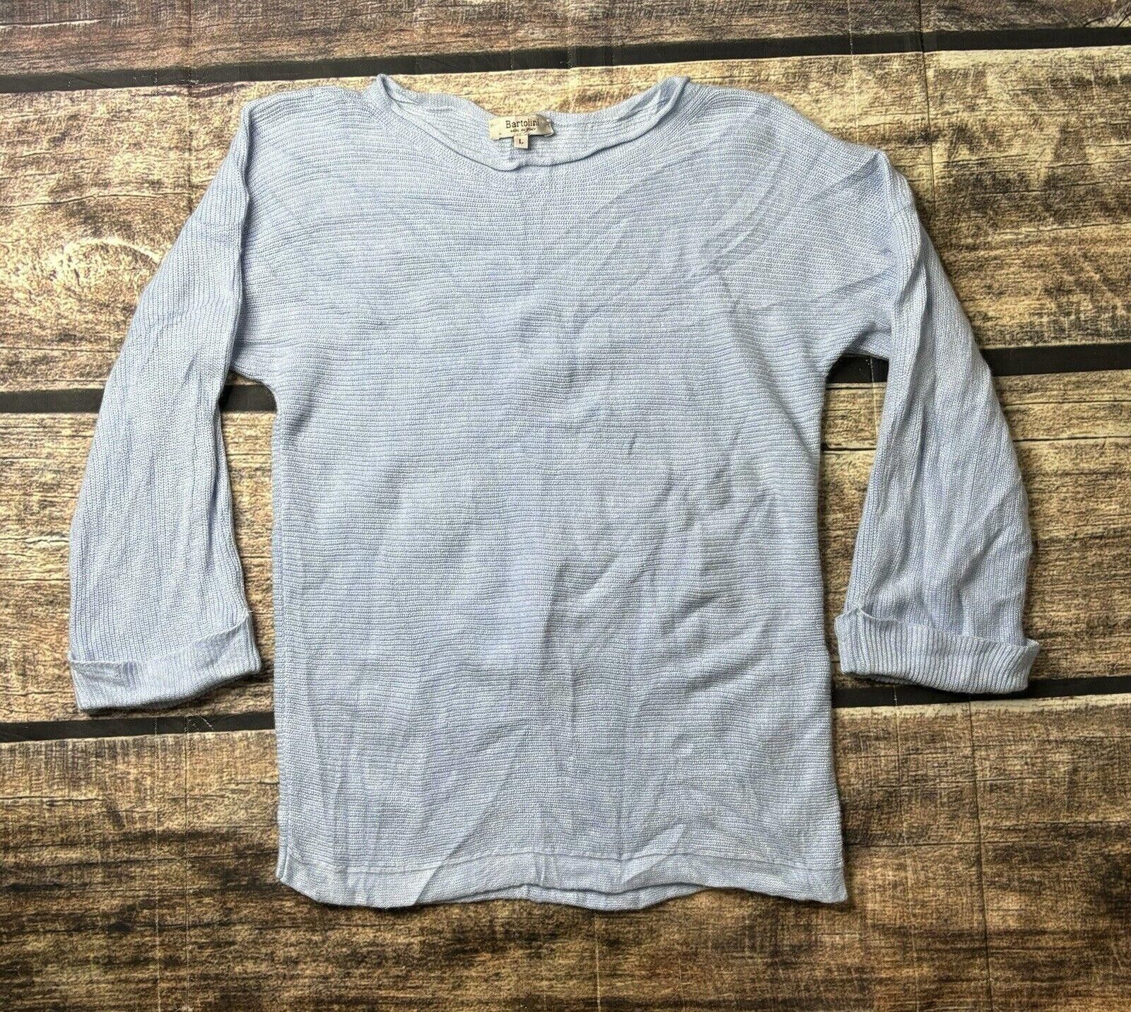 Other Bartolini Sweater Womens Large Italy Made Wool Cashmere Silk Size L / US 10 / IT 46 - 1 Thumbnail