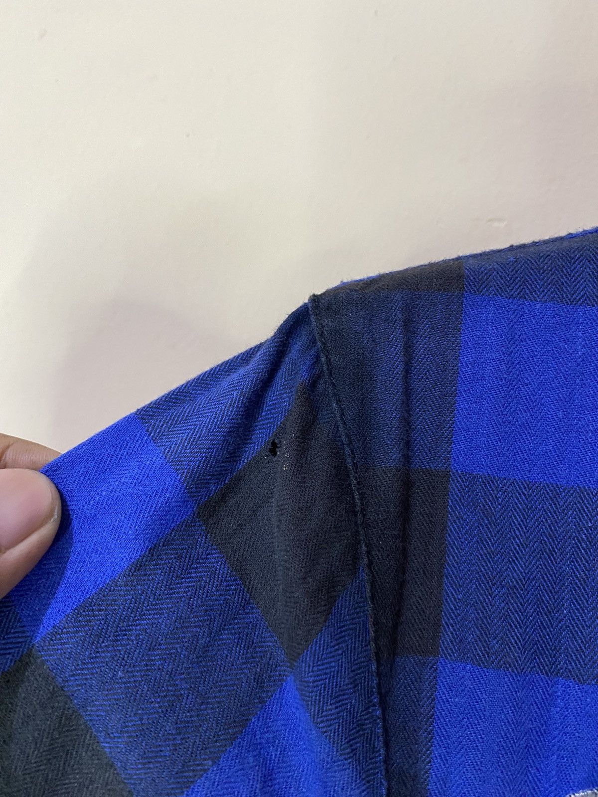 Japanese Brand Y2K In The Attic Poem Multipocket Plaid Shirt Size US M / EU 48-50 / 2 - 6 Thumbnail