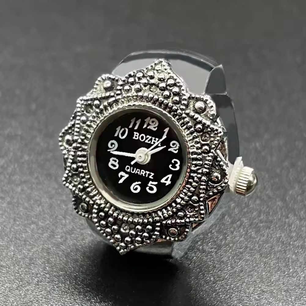 Jewelry Finger Watch Ring Adjustable Ring Size ONE SIZE - 1 Thumbnail