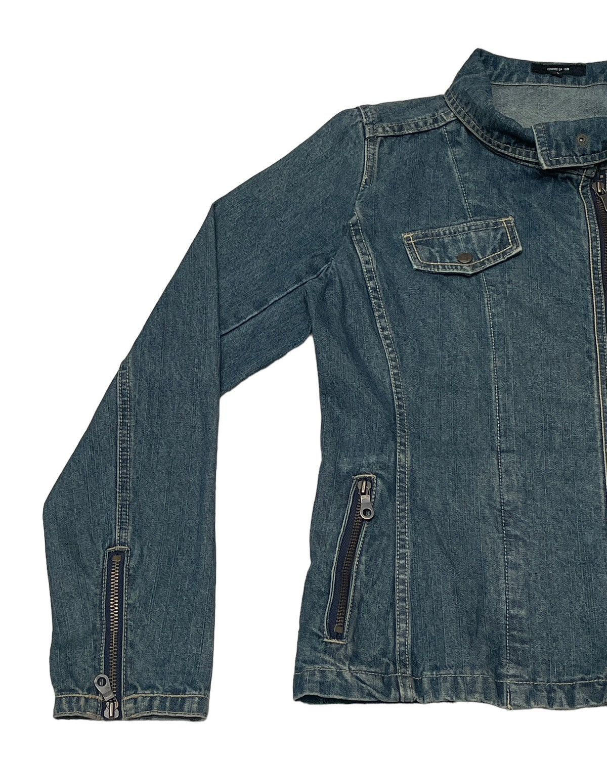 Comme Ca Ism Vintage Japanese Brand Comme Ca Ism Denim Jacket 1990s Size US S / EU 44-46 / 1 - 5 Thumbnail