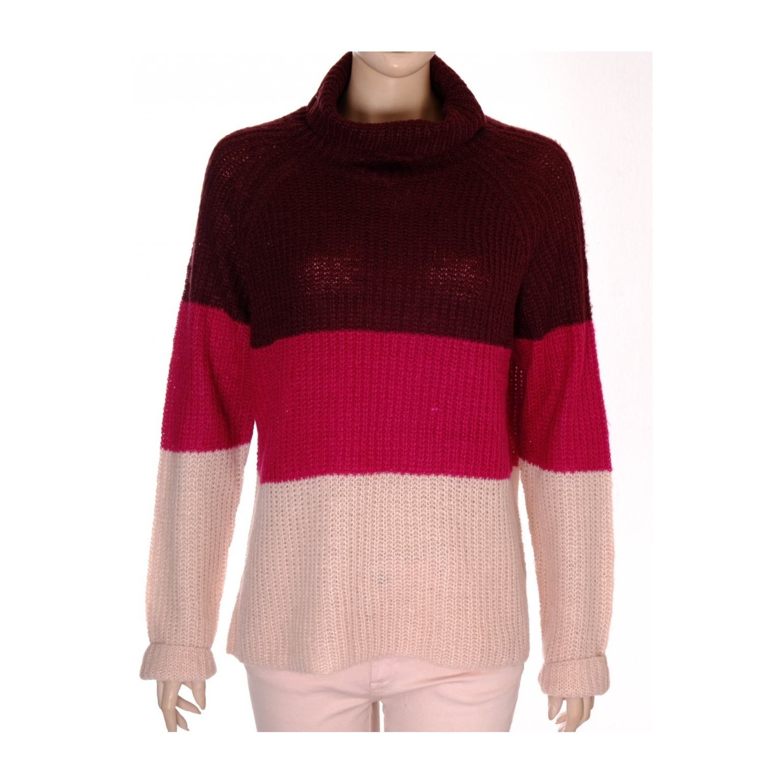 Brave Soul Brave Soul London Turtleneck Colorblock Sweater | Medium Size M / US 6-8 / IT 42-44 - 9 Thumbnail