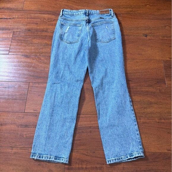 Wrangler WRANGLER HIGH RISE RODEO STRAIGHT CROP JEANS SZ 2/26 Size 24" / US 00 / IT 34 - 1 Thumbnail