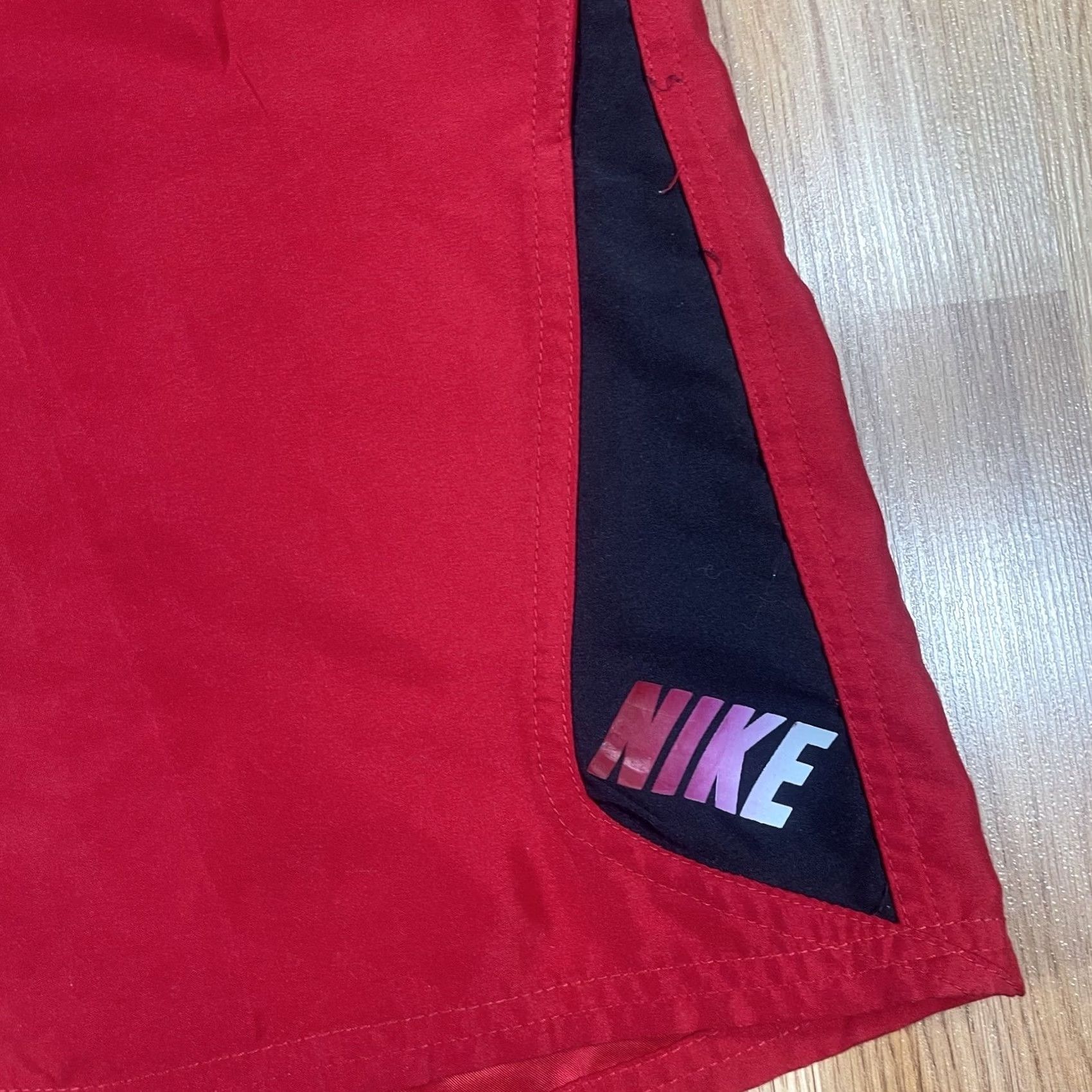 Nike Nike Swim Trunks Shorts Mens XL X-Large Red Polyester Drawstring Beach Size US 36 / EU 52 - 3 Thumbnail