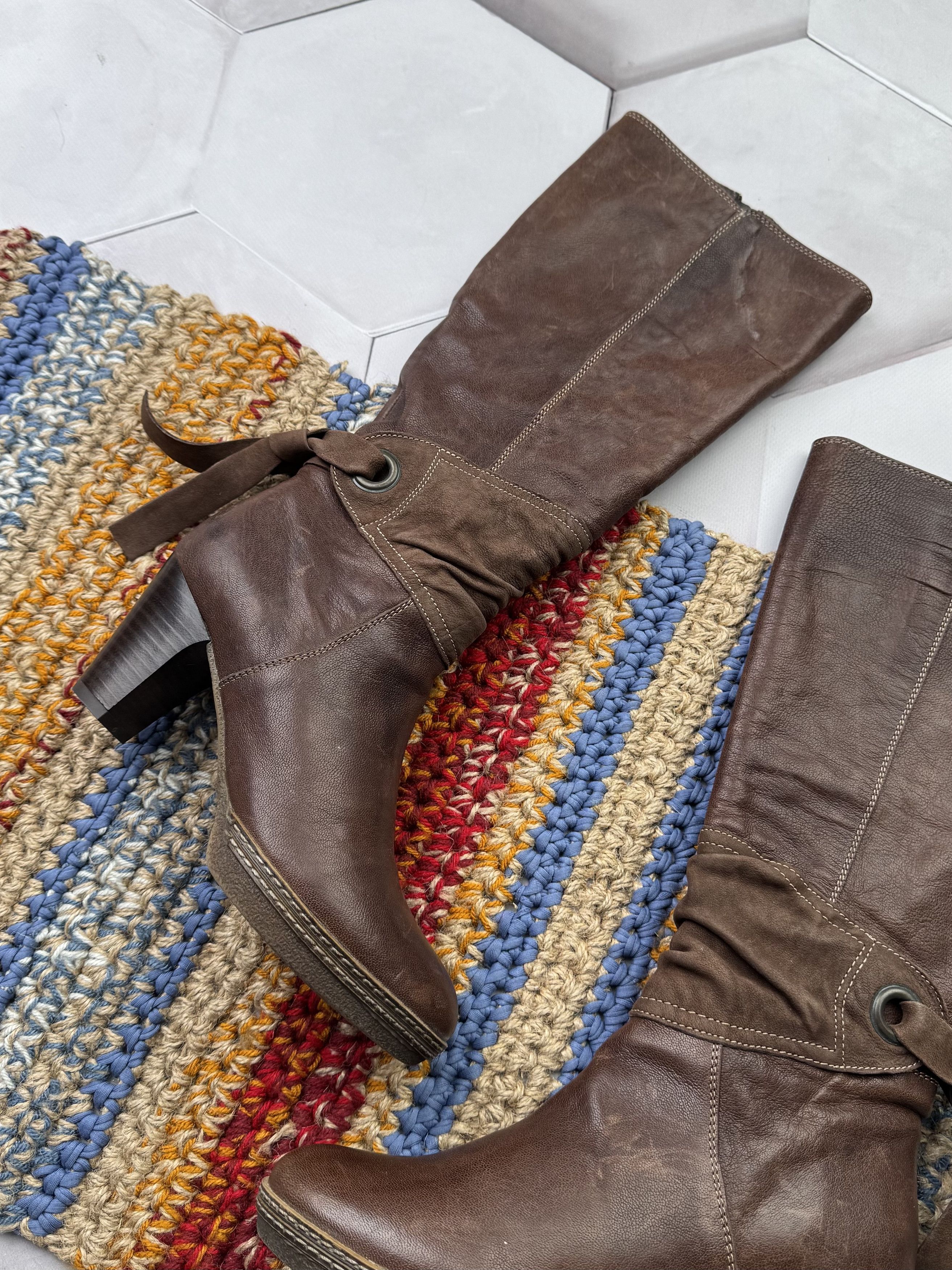 Japanese Brand Vintage Leather Boots Size US 6 / IT 36 - 2 Thumbnail
