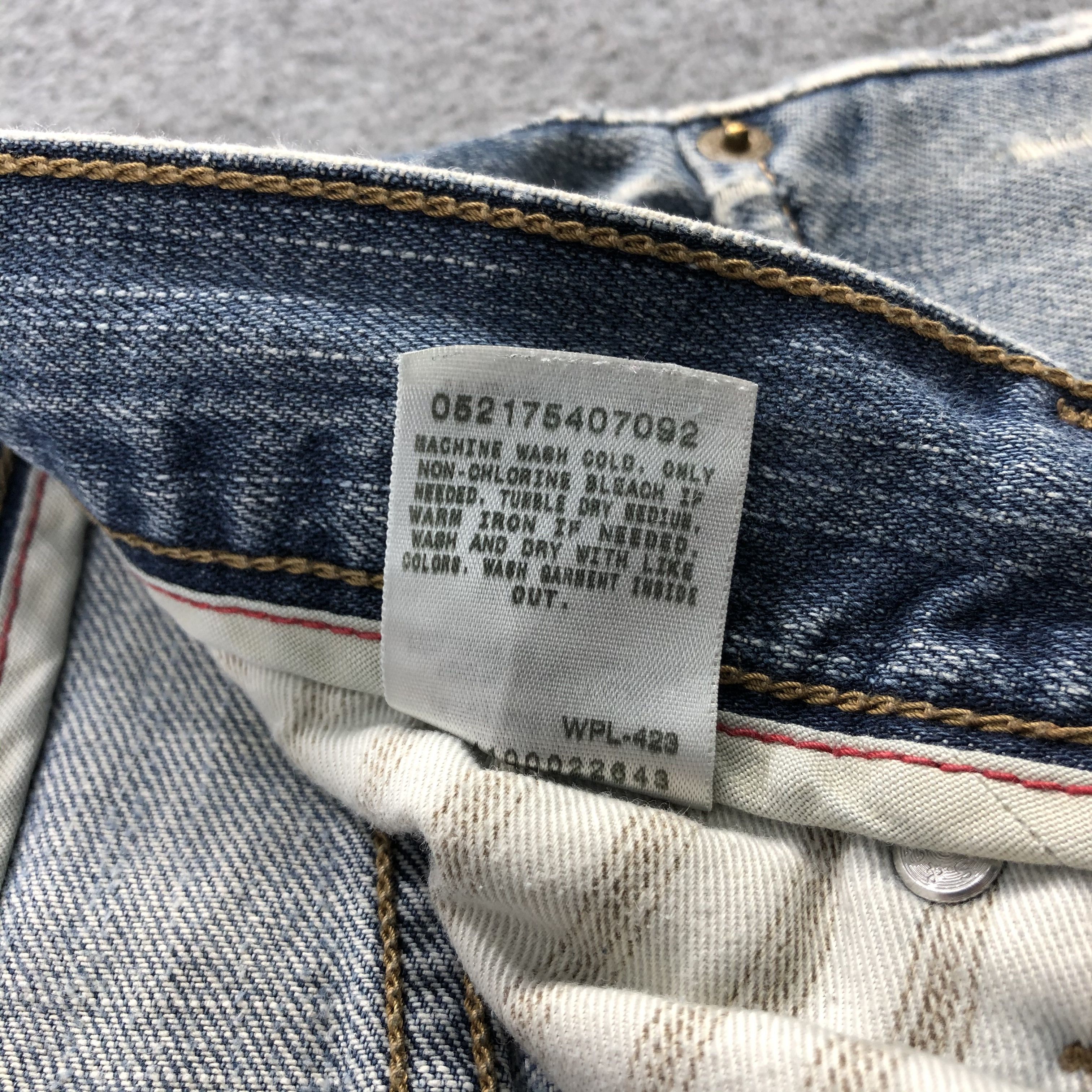 Levi's × Vintage Vintage Distress Levis 569 Jeans-JM1116 Size US 36 / EU 52 - 11 Thumbnail