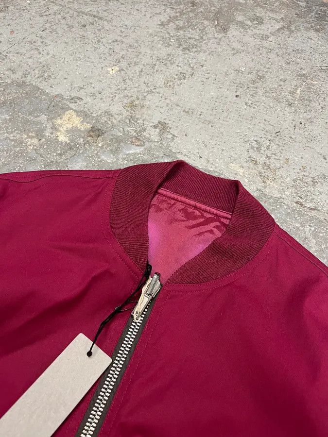 Rick Owens SS2023 Rick Owens Red Reversible Abstract Bomber Jacket Size US M / EU 48-50 / 2 - 9 Thumbnail
