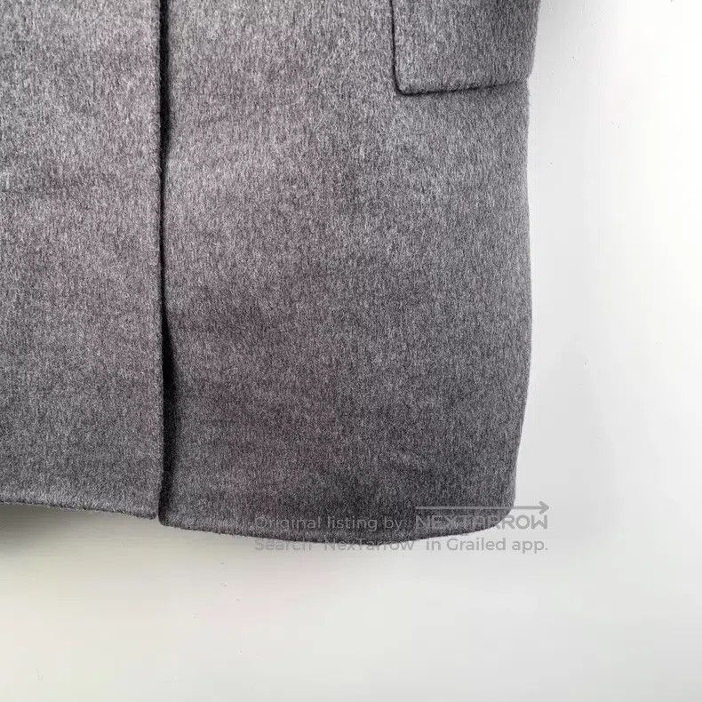 Dior Dior Gray inner old flower full print double-sided wool co Size S / US 4 / IT 40 - 4 Thumbnail