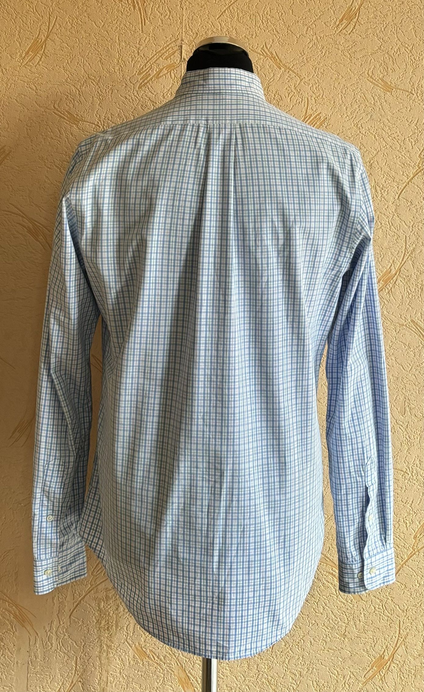 Ralph Lauren × Vintage Ralph Lauren vintage 80s blue shirt, blue pony size. 15/34 Size US L / EU 52-54 / 3 - 2 Thumbnail