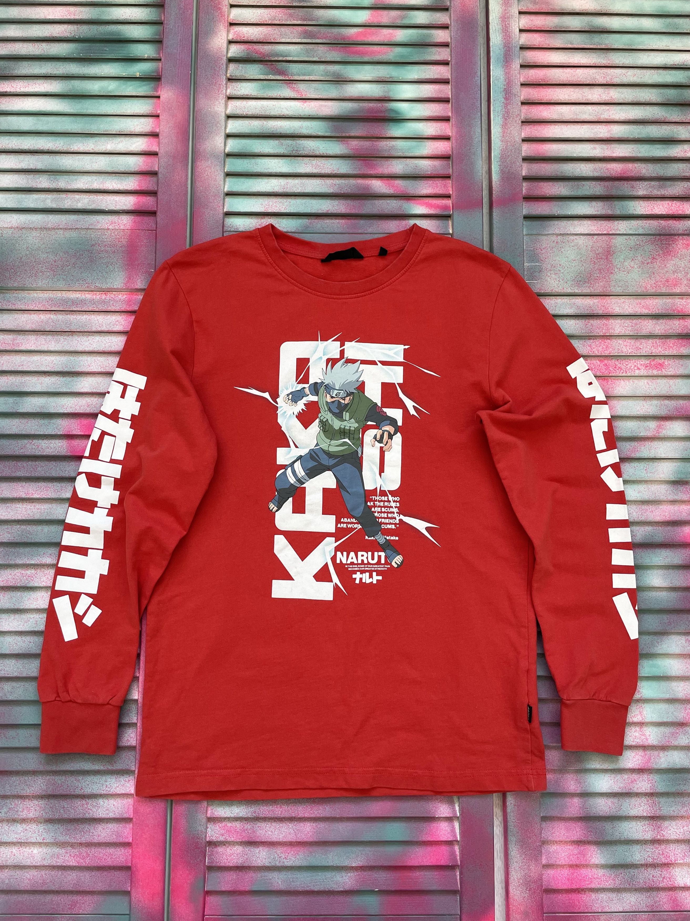 Cartoon Network Vintage Y2K Naruto BIG logo Long Sleeve Size US M / EU 48-50 / 2 - 1 Thumbnail