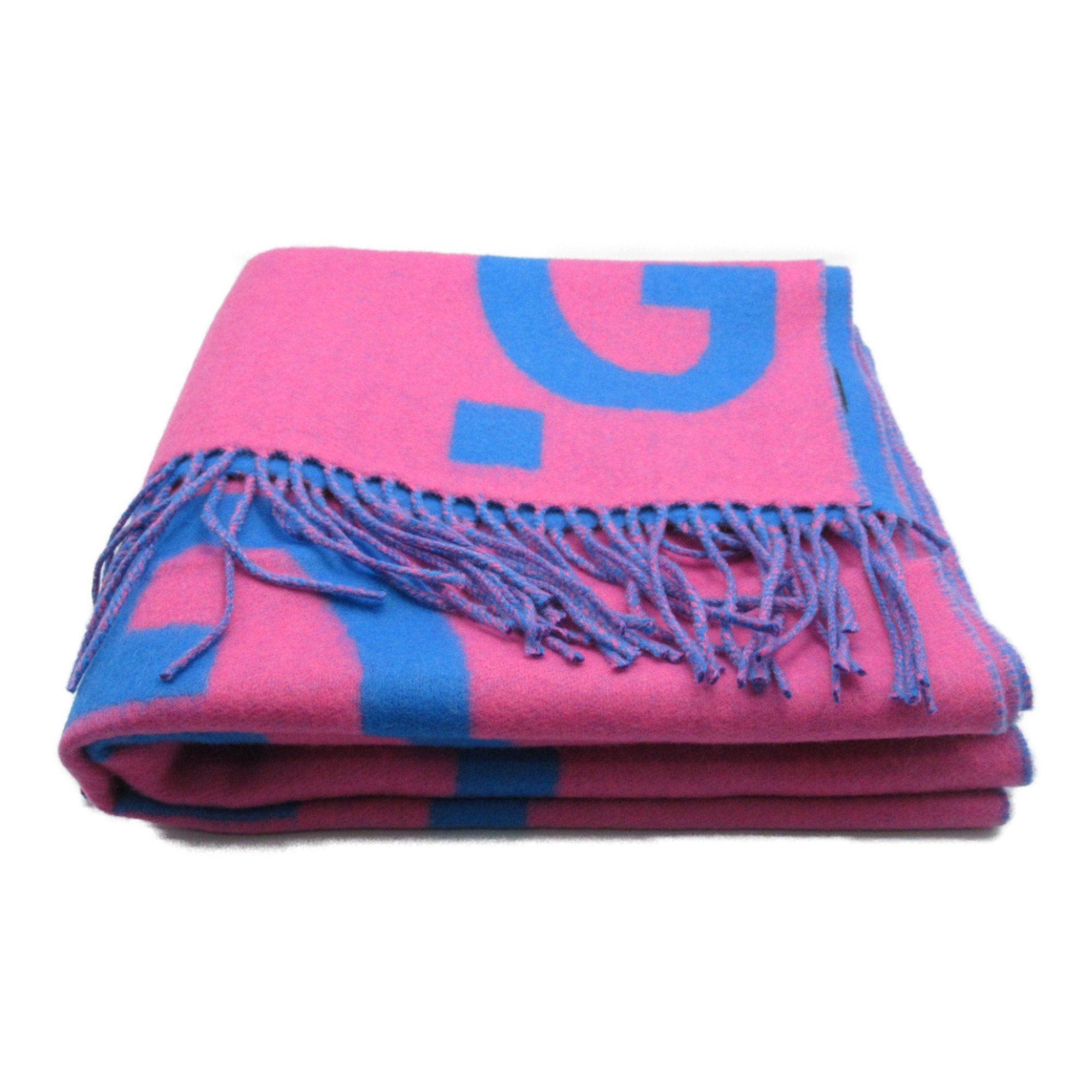 image of Gucci Scarf Pink Wool 7265263Gakn5668, Women's