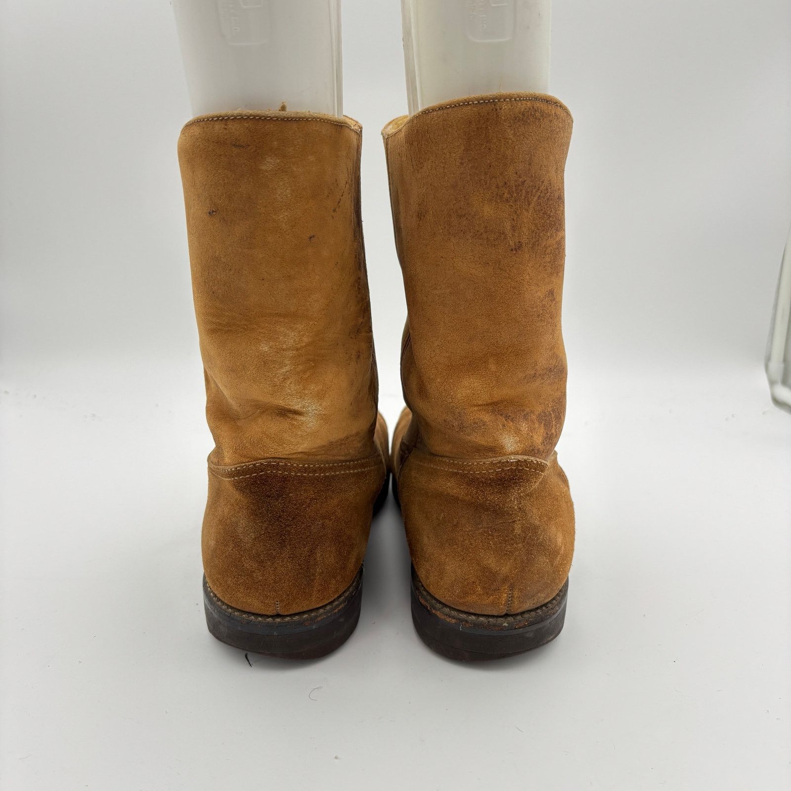Vintage Vintage Herman Leather Shearling Lined Work Boots Men's 10 Size US 10 / EU 43 - 4 Thumbnail