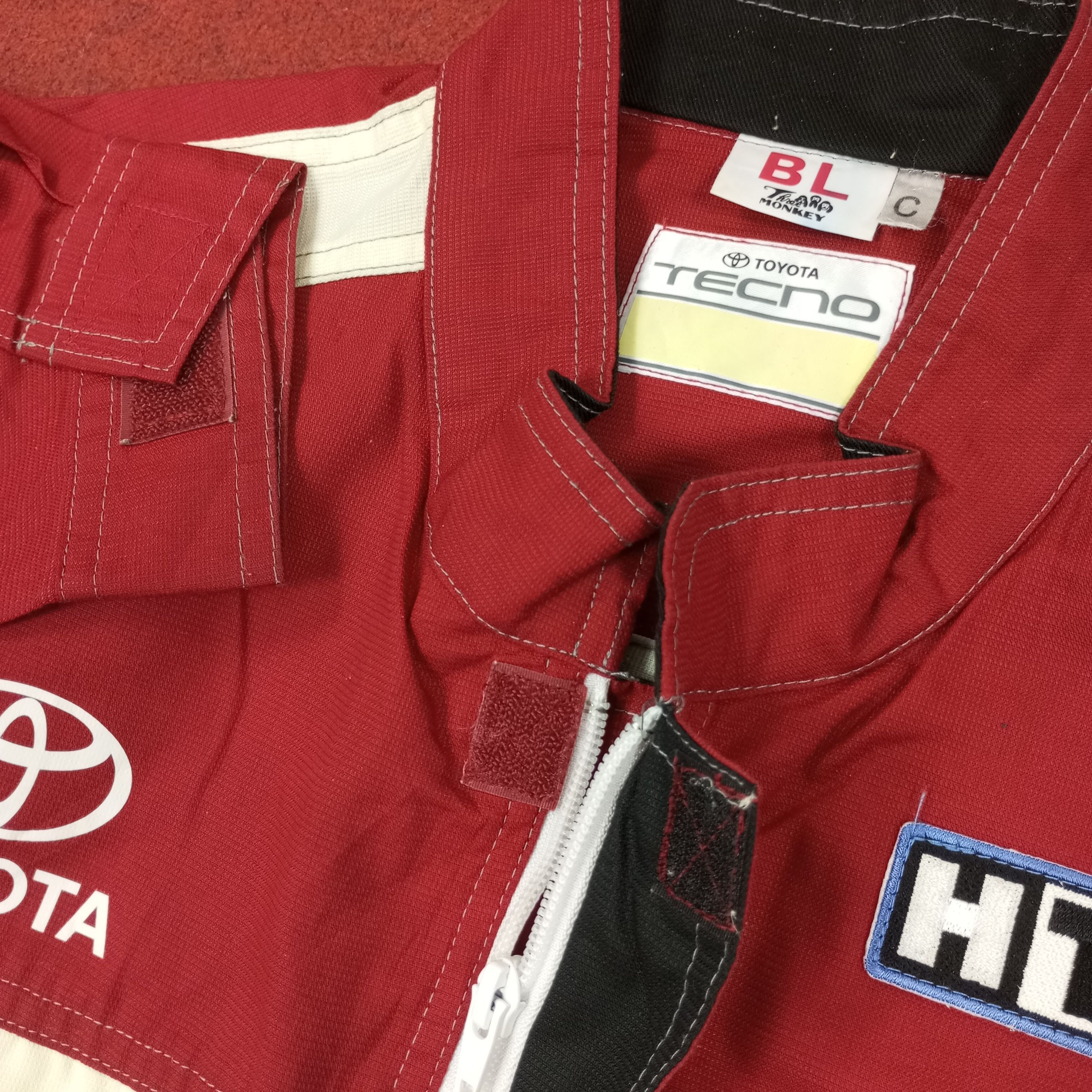 Japanese Brand Toyota Tecno Racing Workwear Motorsports Coverall c254n10 Size US L / EU 52-54 / 3 - 9 Thumbnail