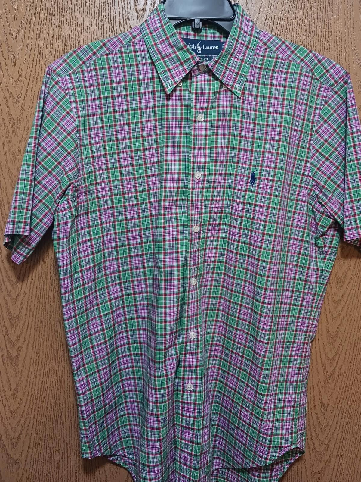 Polo Ralph Lauren Ralph Lauren Classic Fit Short Sleeve Checkered Shirt Size US M / EU 48-50 / 2 - 1 Thumbnail