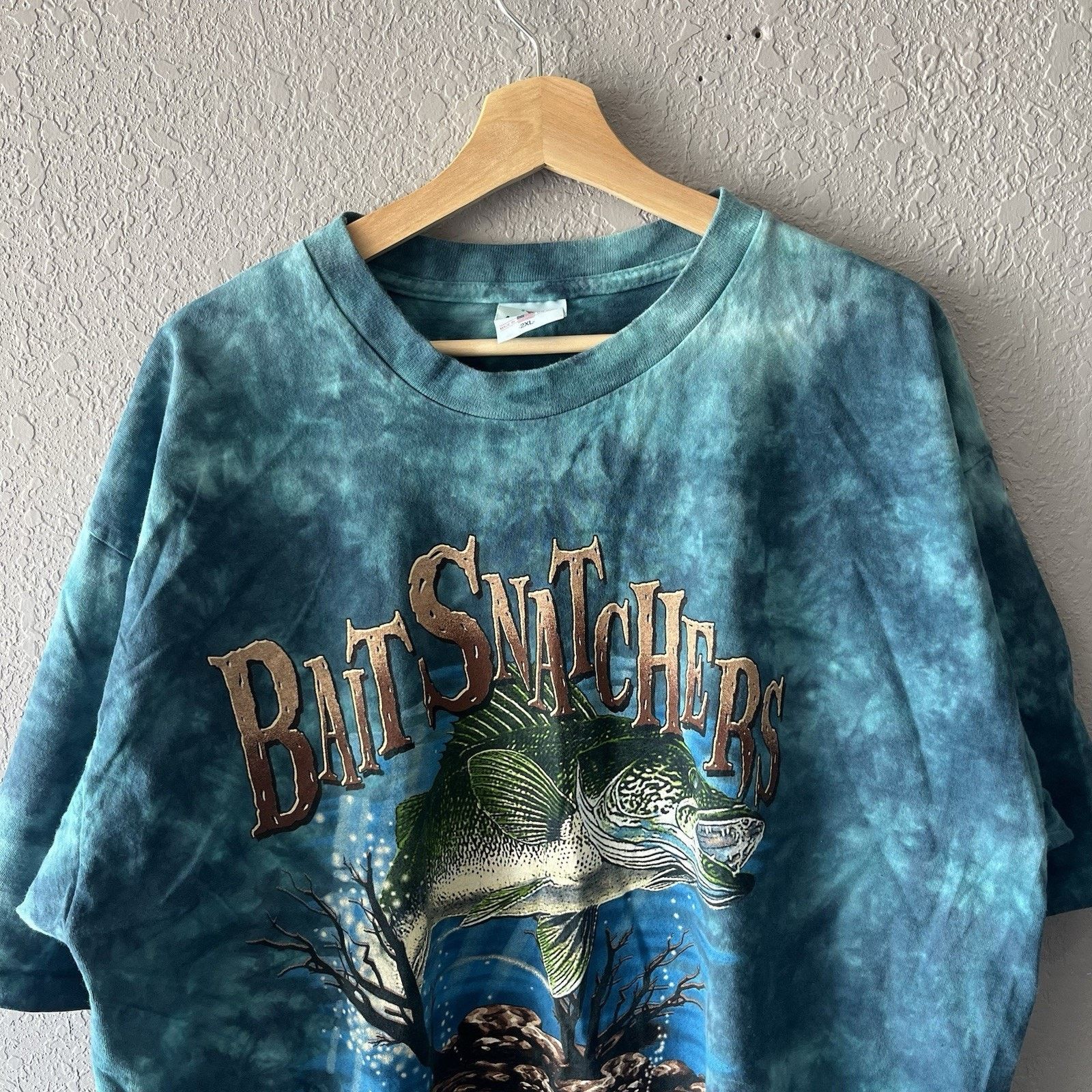 Vintage Vintage Nature Fishing Alore Tshirt Men’s XXL single Stitch Size US XXL / EU 58 / 5 - 2 Thumbnail