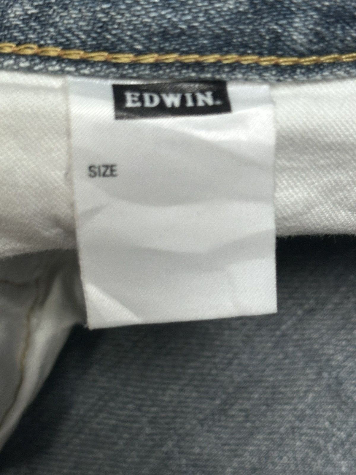 Edwin Edwin 506 Relax Vintage JPN Jeans With Natural Fading & Wear Size US 35 - 20 Thumbnail