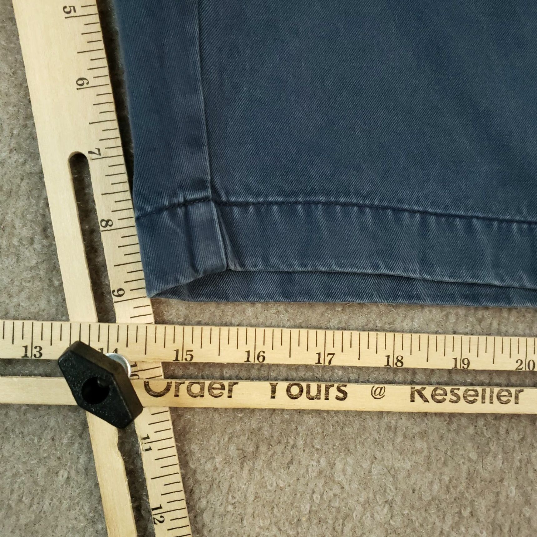 Peter Millar Peter Millar Mens Shorts 44 Blue Chino Flat Front Golf Size US 44 / EU 60 - 3 Thumbnail