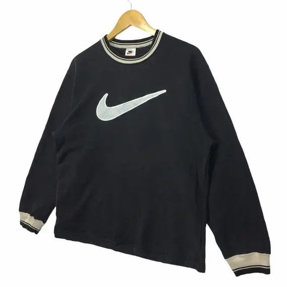 Nike Vtg NIKE Sweatshirt Swoosh Logo Jumper Pullover Streetwear Size US M / EU 48-50 / 2 - 4 Thumbnail