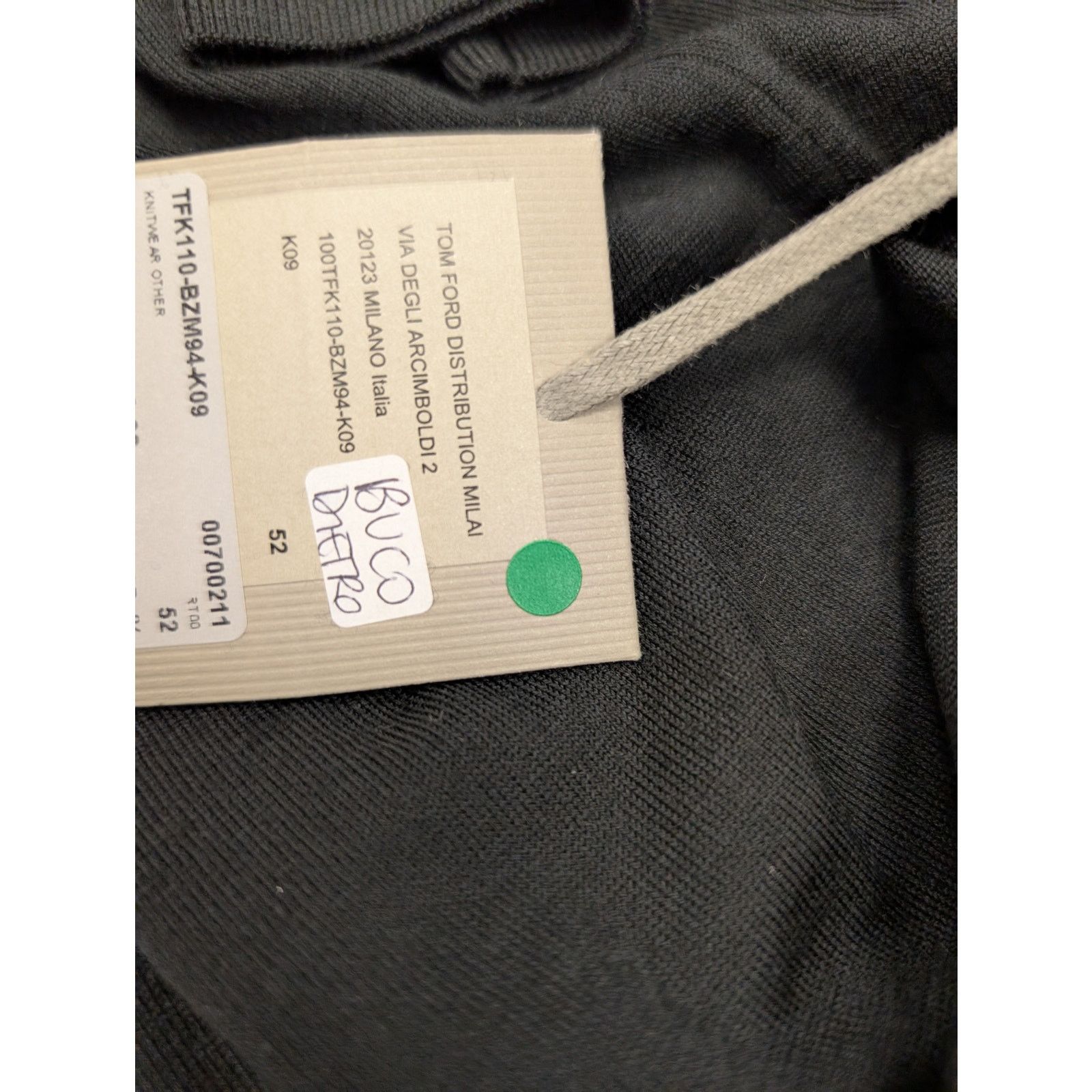 Tom Ford o1rshd1 Sweatshirt in Black Size US L / EU 52-54 / 3 - 21 Thumbnail