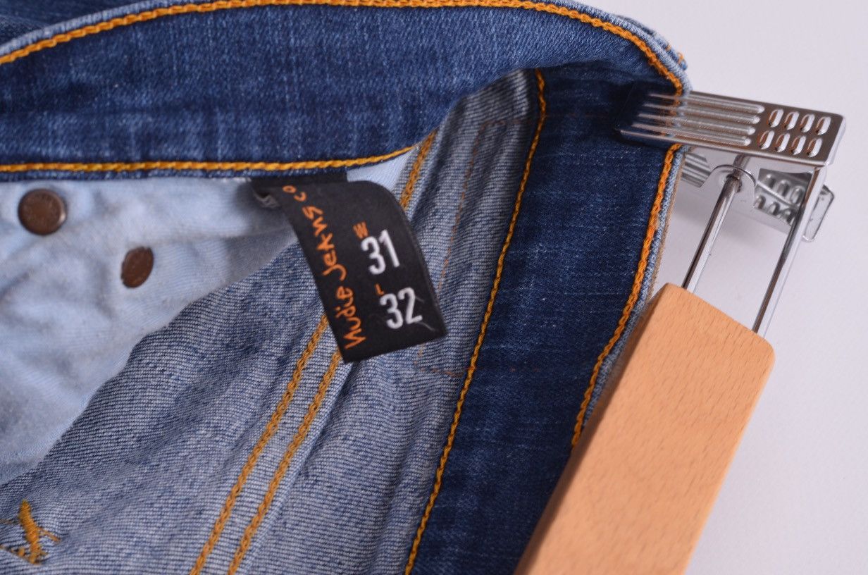 Nudie Jeans Nudie jeans tight long john bright blue denim size 31 Size US 31 - 4 Thumbnail