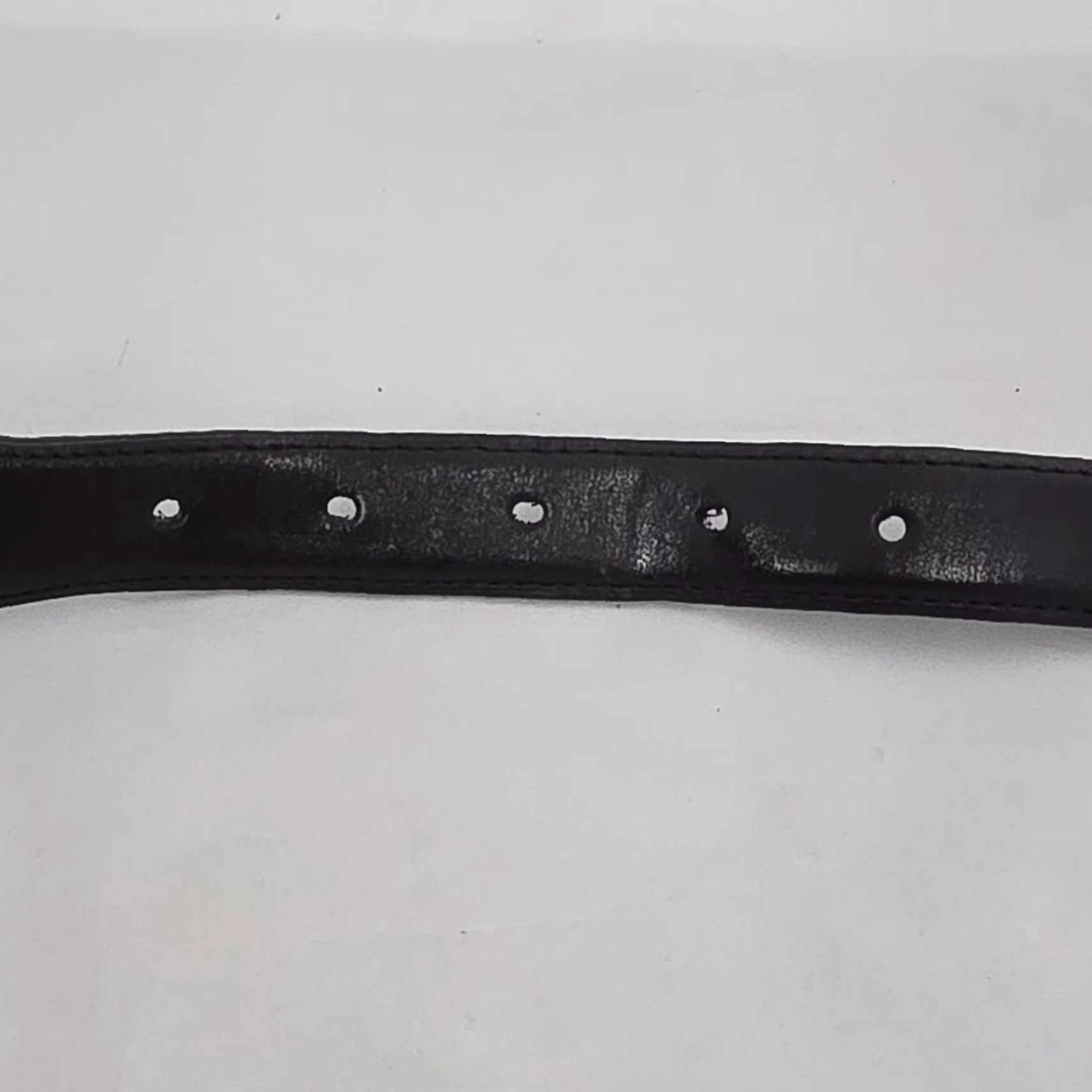 Vintage AML 3000 Men's Top Grain Oil Tan Black Leather Golf Club Belt Size 42 Size US XL / EU 56 / 4 - 6 Thumbnail