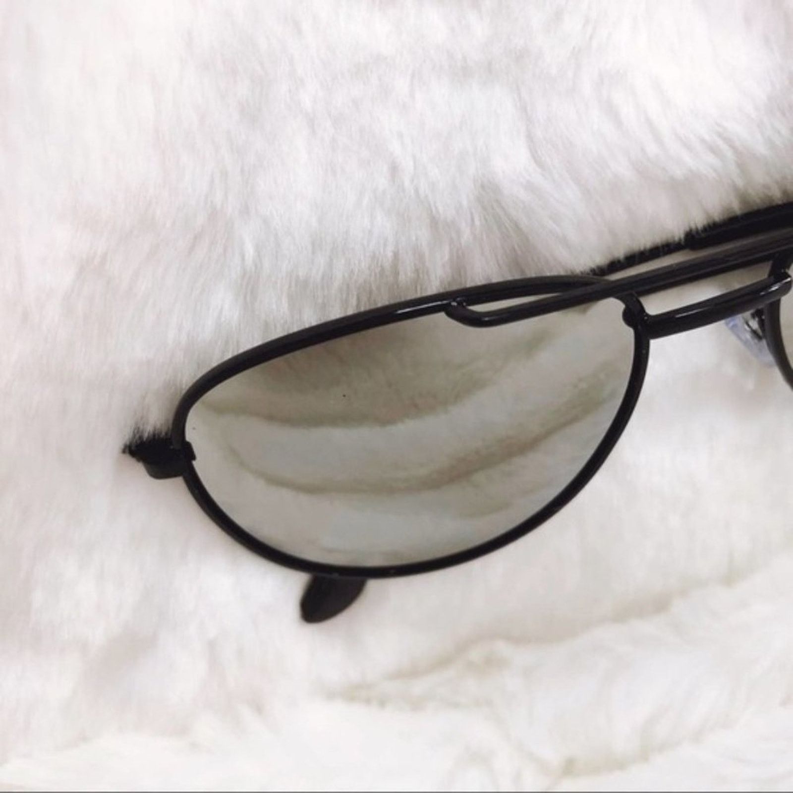 Other Hunter Black Mirrored Aviator Sunglasses Size ONE SIZE - 2 Thumbnail