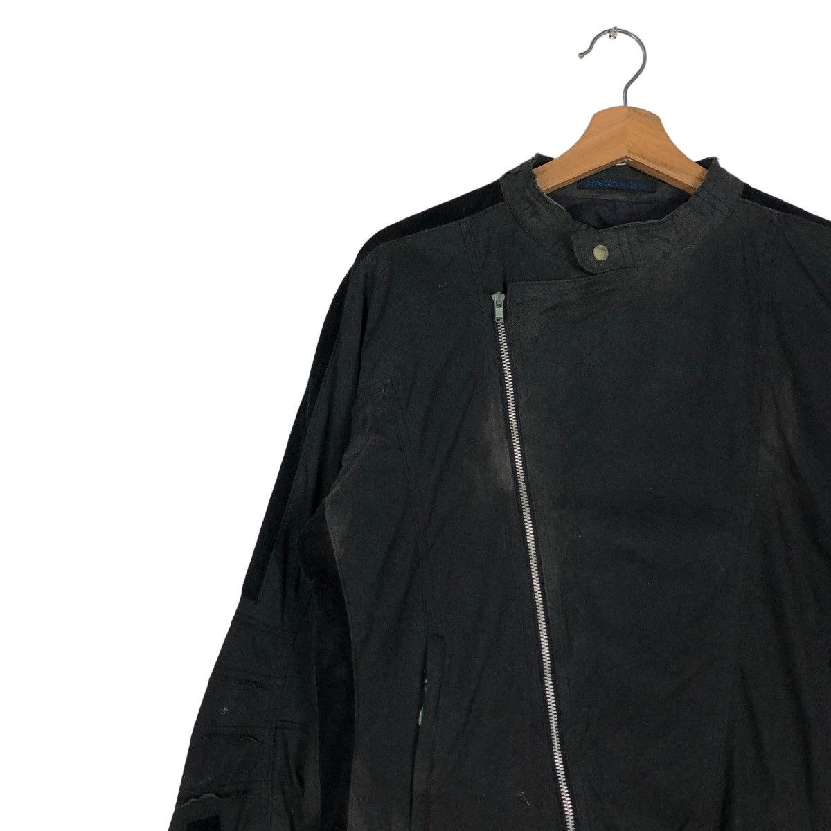 Japanese Brand 🔥VINTAGE CROPPED BIKER JACKET KOHSHIN SATOH JAPAN Size US M / EU 48-50 / 2 - 8 Thumbnail