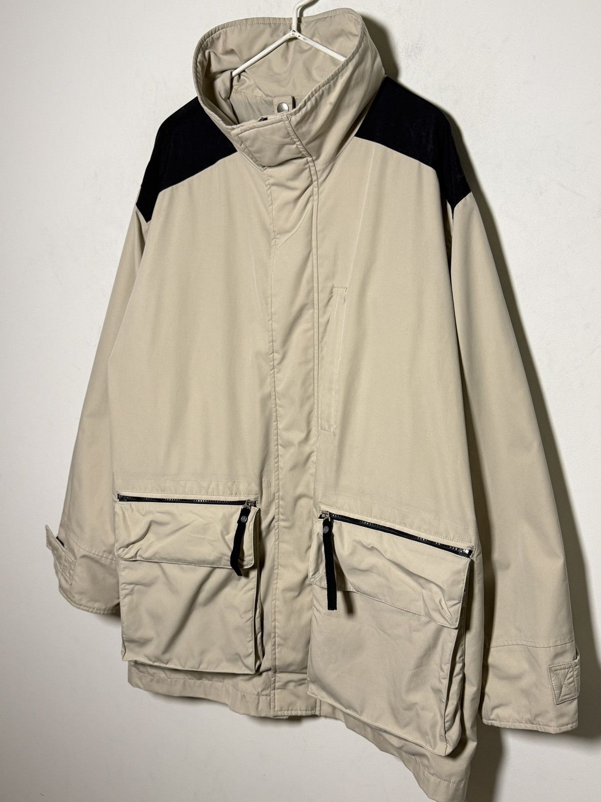 Giorgio Armani Armani Shimmer Nylon Multipocket Transformer Field Parka Size US L / EU 52-54 / 3 - 6 Thumbnail