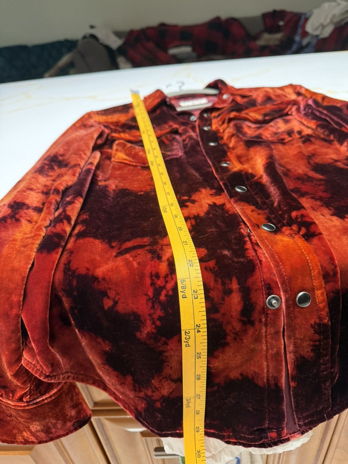 Saint Laurent Paris SS22 Saint Laurent Western Velvet Shirt Size US S / EU 44-46 / 1 - 11 Thumbnail