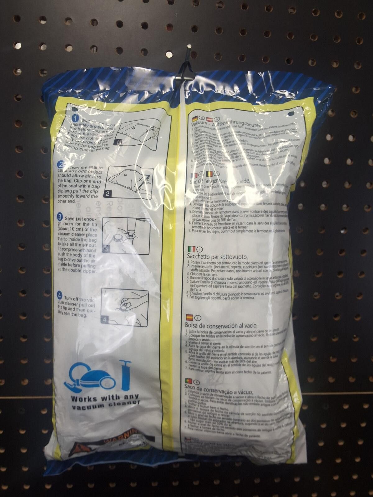 Genetic Manipulation Shinichiro Kuriya Space Saving Vacuum Storage Bags - 14 pcs with Hand Pump Size ONE SIZE - 3 Thumbnail