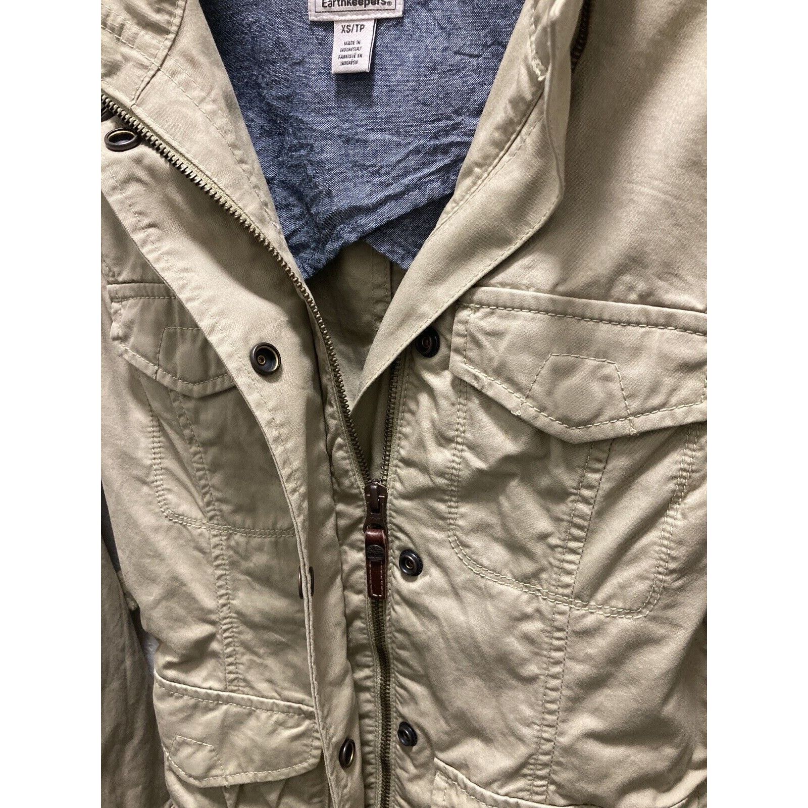 Timberland Timberland Earthkeepers Jacket Women XS Beige Coat Size XS / US 0-2 / IT 36-38 - 5 Thumbnail