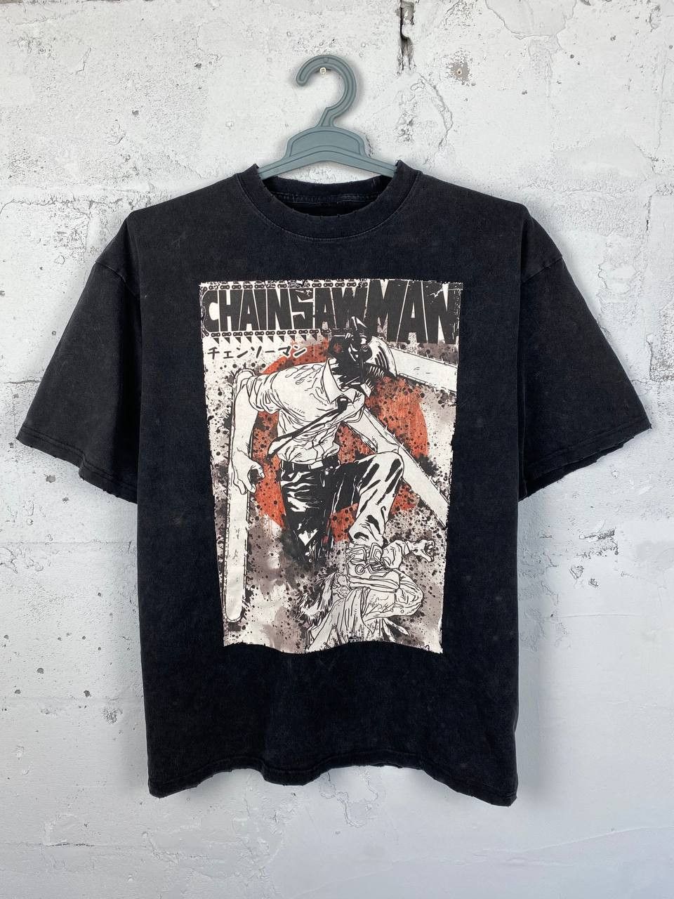 Anime × Japanese Brand Chainsaw Man Distressed T Shirt Avant Garde Japan Fade Size US M / EU 48-50 / 2 - 2 Thumbnail
