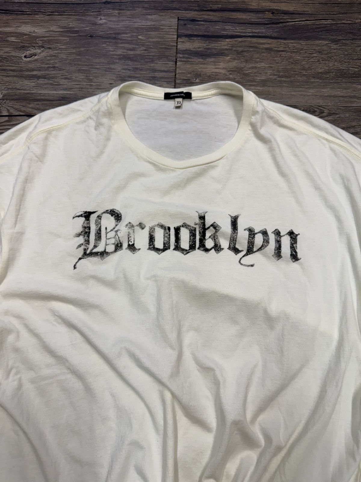 R13 R13 BROOKLYN BOXY SEAMLESS T SHIRT Size US L / EU 52-54 / 3 - 2 Thumbnail