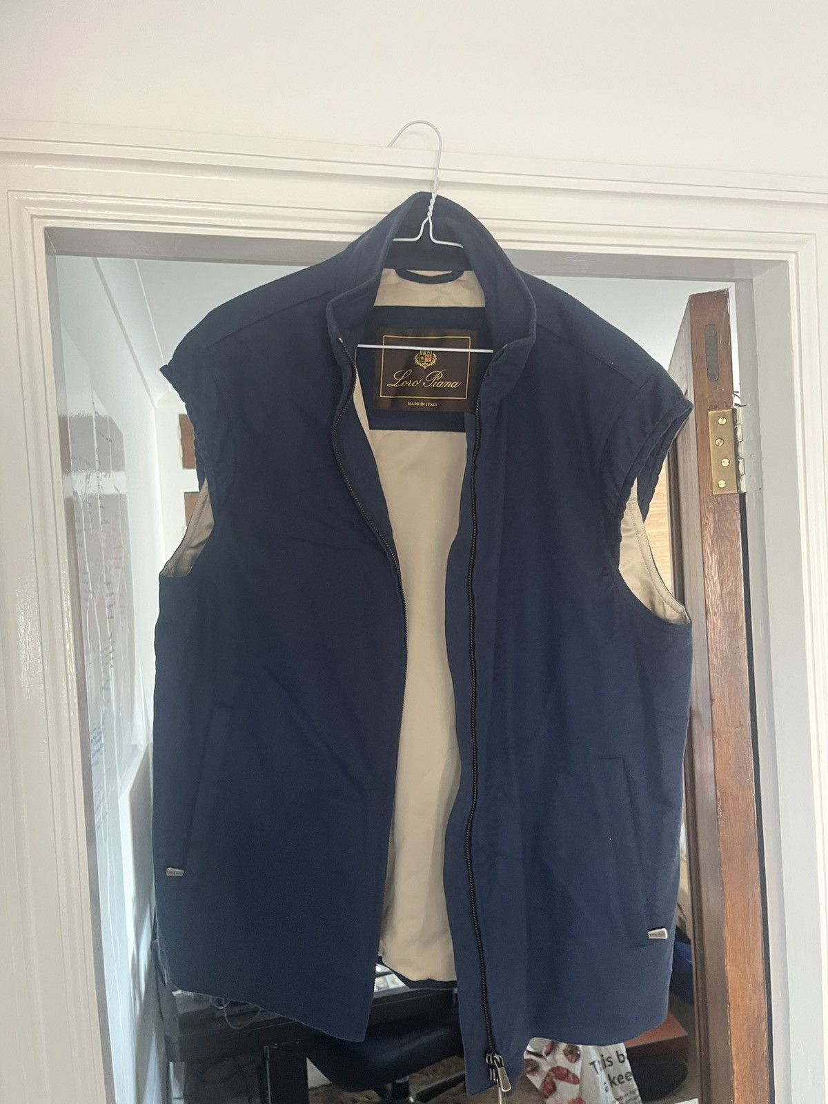 Loro Piana Loro Piana blue cashmere gilet size medium Size US M / EU 48-50 / 2 - 1 Thumbnail